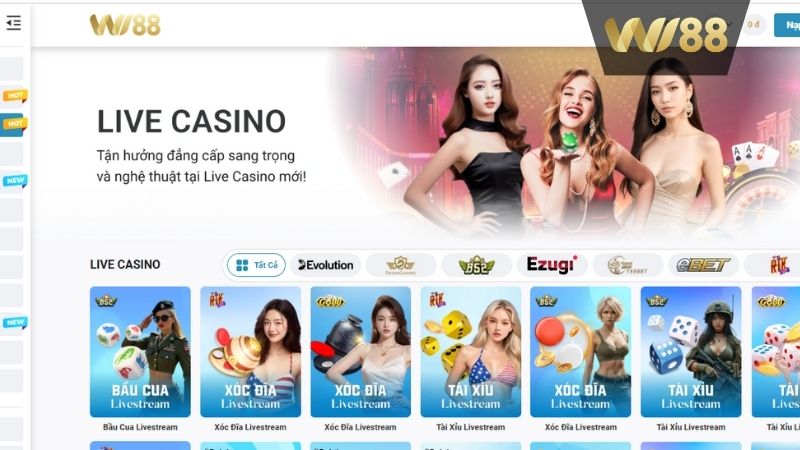 Giới thiệu về Casino Wi88