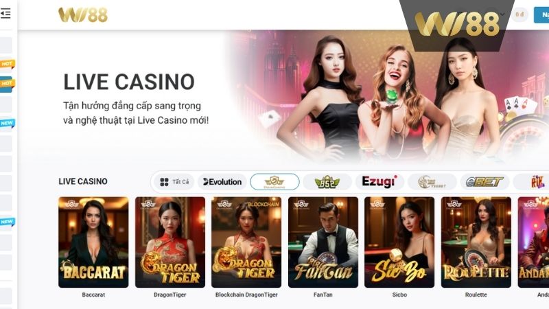 Ưu điểm của Casino Wi88